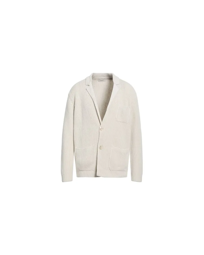 AGNONA STRICKWAREN - Strickjackenauf YOOX.COM Hellgrau