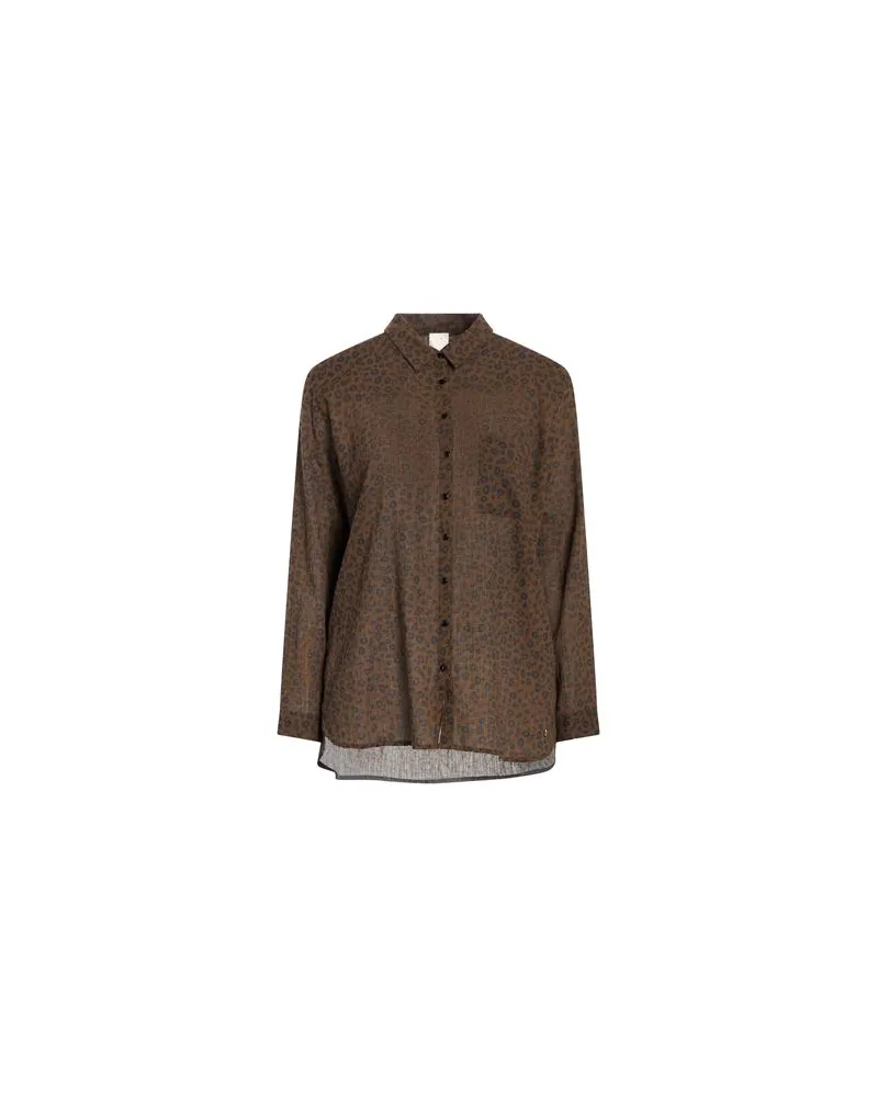 Des Petits Hauts TOPS - Hemdenauf YOOX.COM Braun