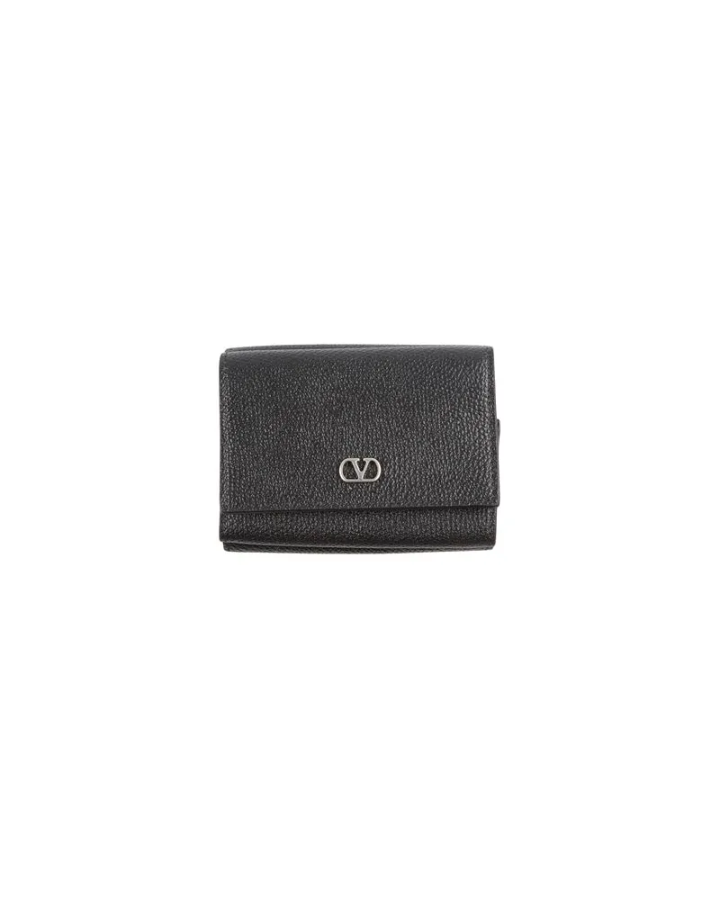 Valentino Garavani Kleinlederwaren - Brieftaschenauf YOOX.COM Schwarz