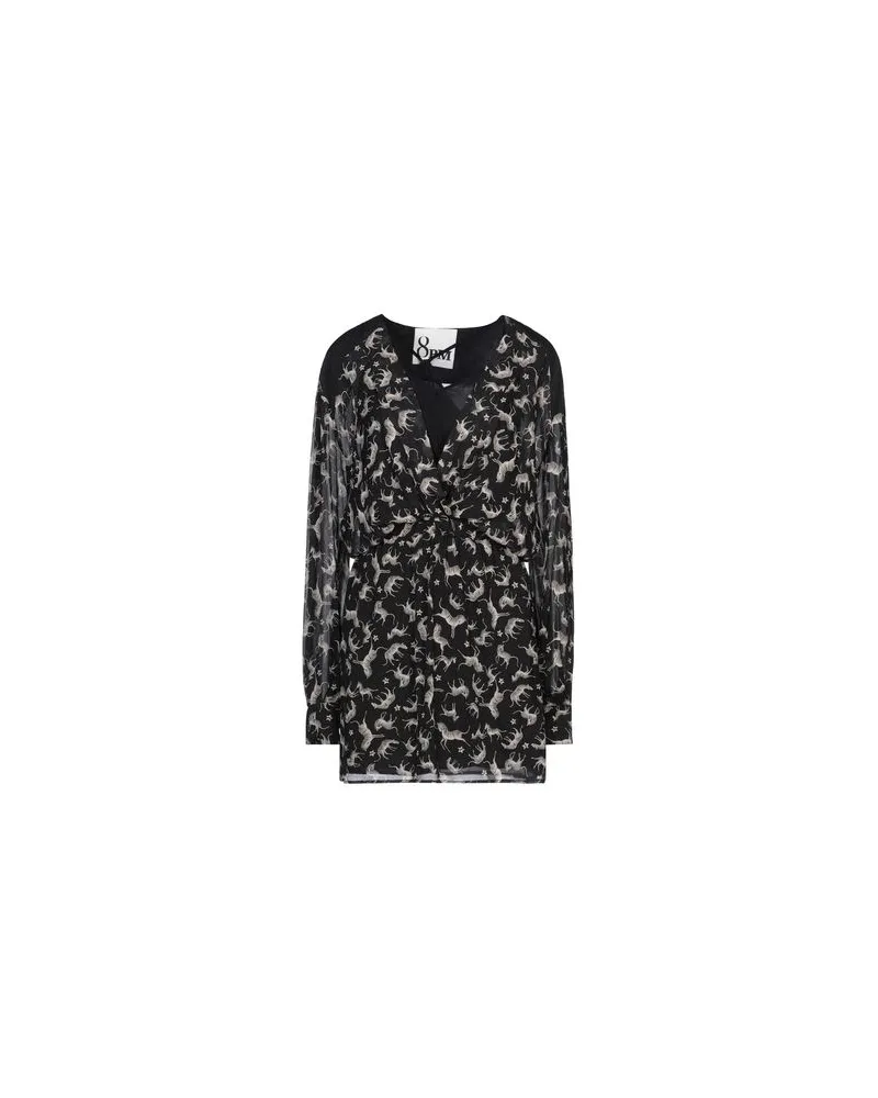 8PM KLEIDER - Mini-Kleiderauf YOOX.COM Schwarz