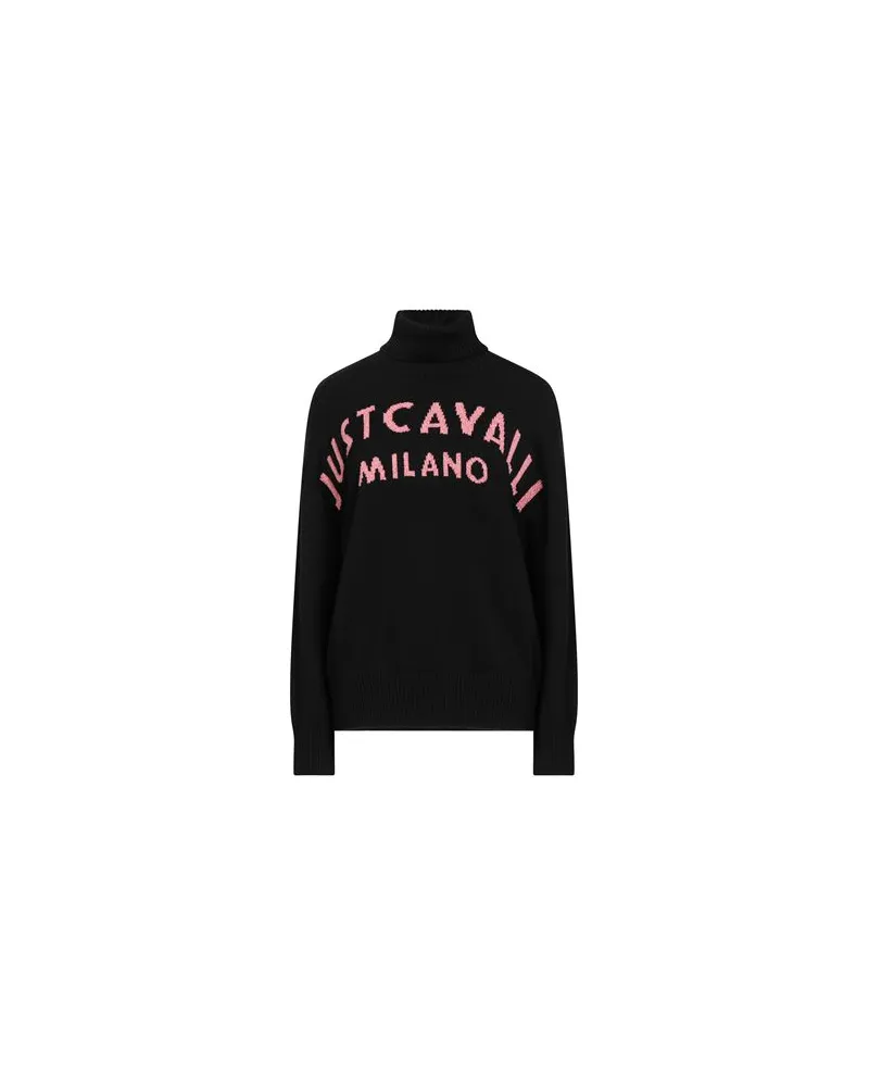 Just Cavalli STRICKWAREN - Rollkragenpulloverauf YOOX.COM Schwarz