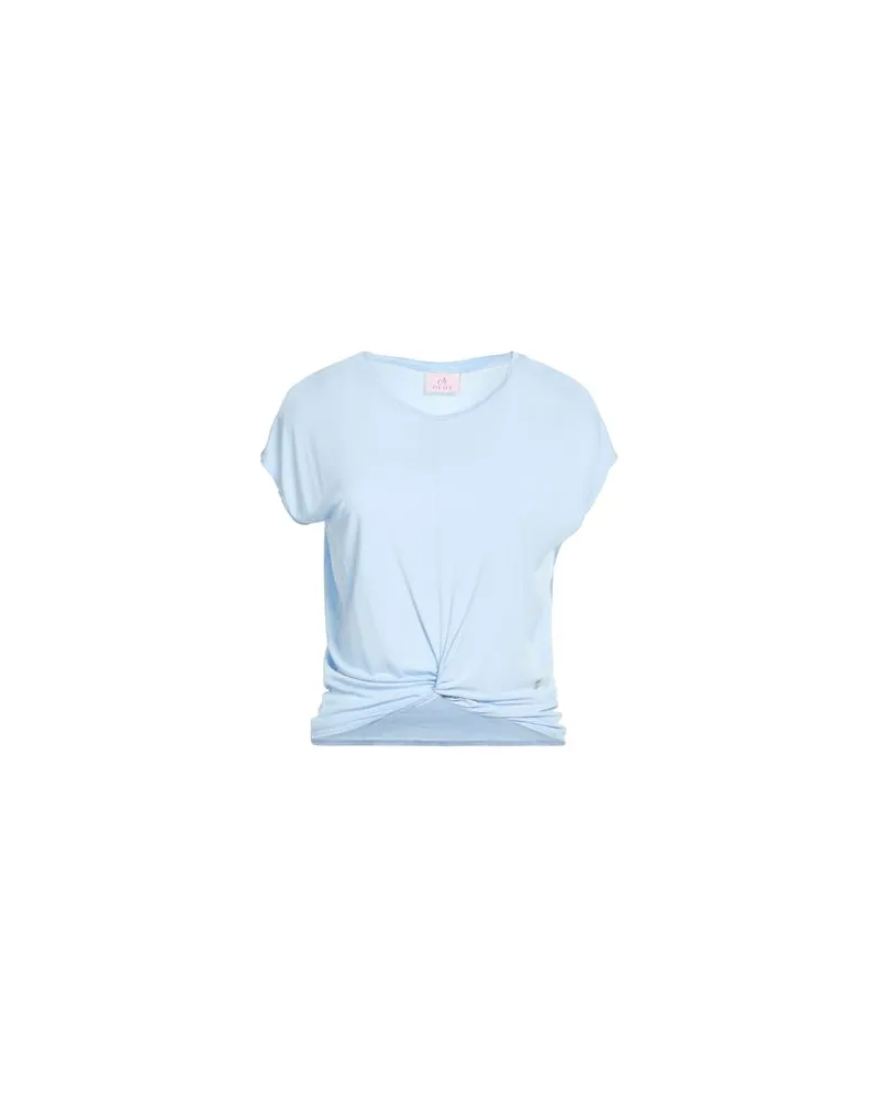 Deha TOPS - T-shirtsauf YOOX.COM Himmelblau