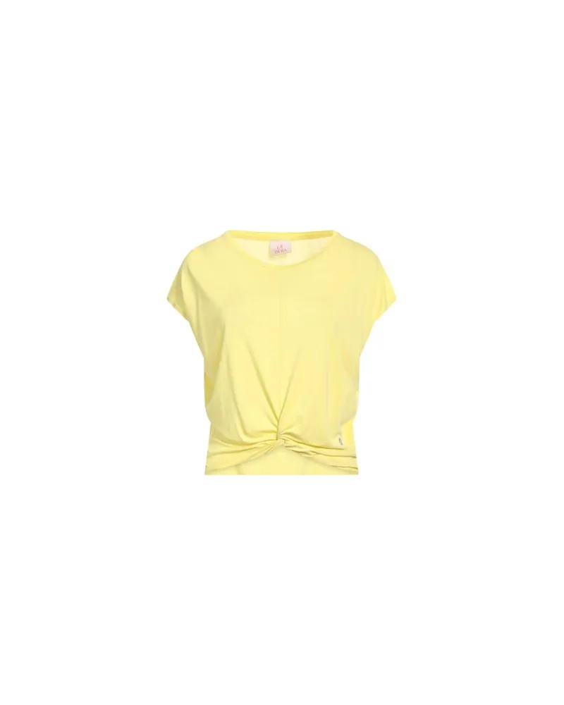 Deha TOPS - T-shirtsauf YOOX.COM Gelb