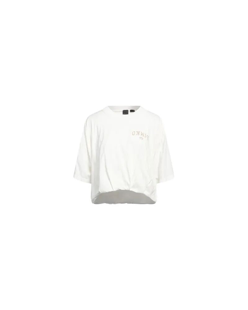 Pinko TOPS - T-shirtsauf YOOX.COM Weiß