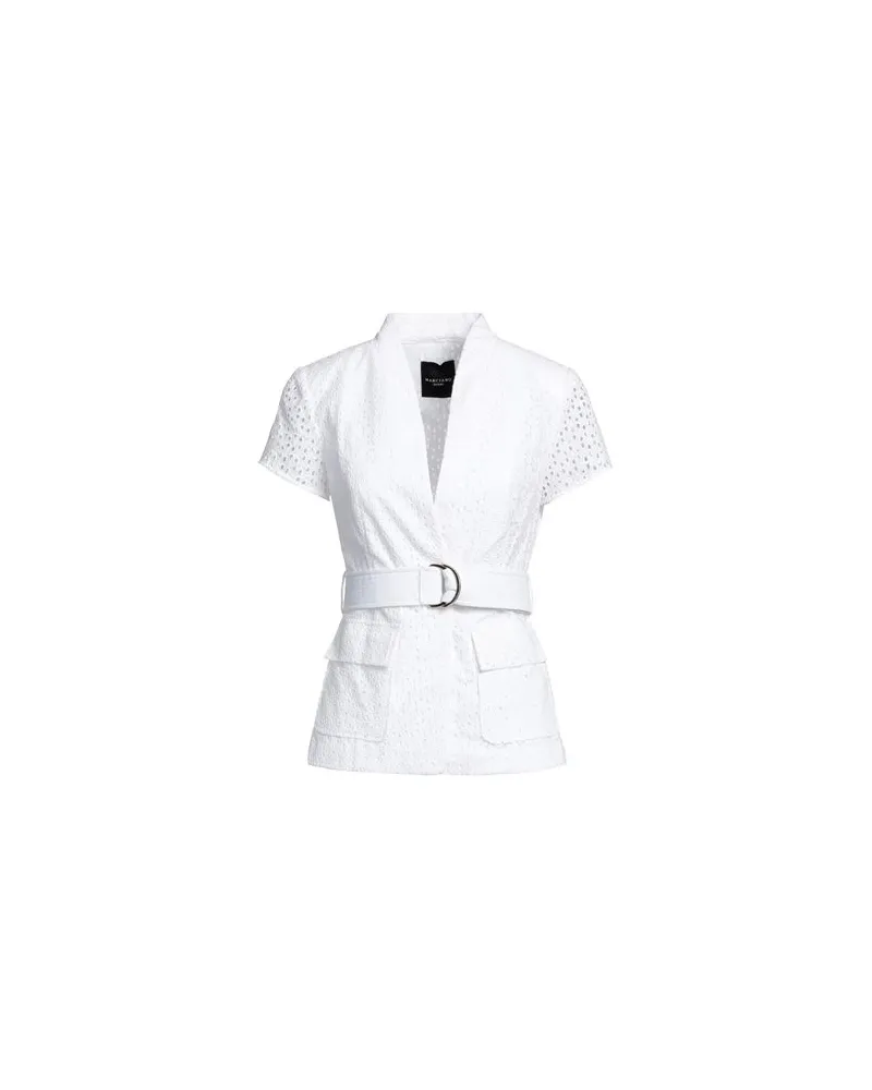 MARCIANO Los Angeles TOPS - Hemdenauf YOOX.COM Weiß