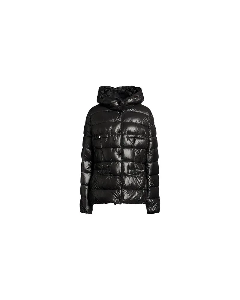 HISTORIC JACKEN & MÄNTEL - Pufferjacken & Daunenjackenauf YOOX.COM Schwarz