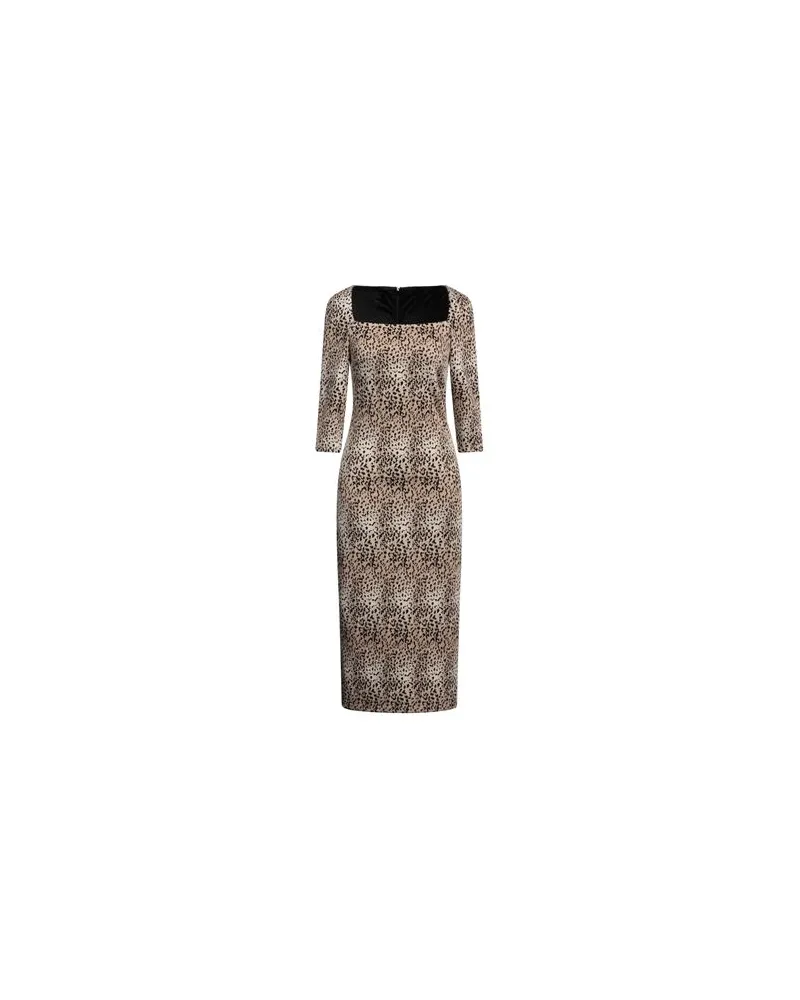 Pinko KLEIDER - Midi-Kleiderauf YOOX.COM Beige