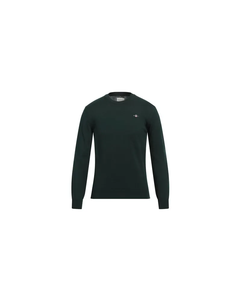 Gant STRICKWAREN - Pulloverauf YOOX.COM Dunkelgrün