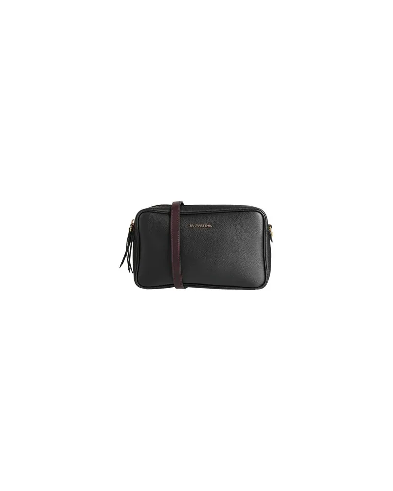 La Martina TASCHEN - Umhängetascheauf YOOX.COM Schwarz