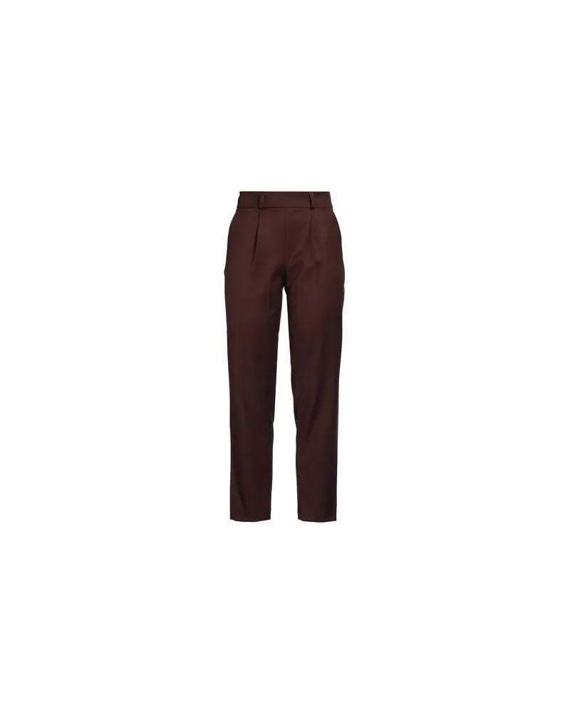 ACTUALEE HOSEN & RÖCKE - Hosenauf YOOX.COM Braun