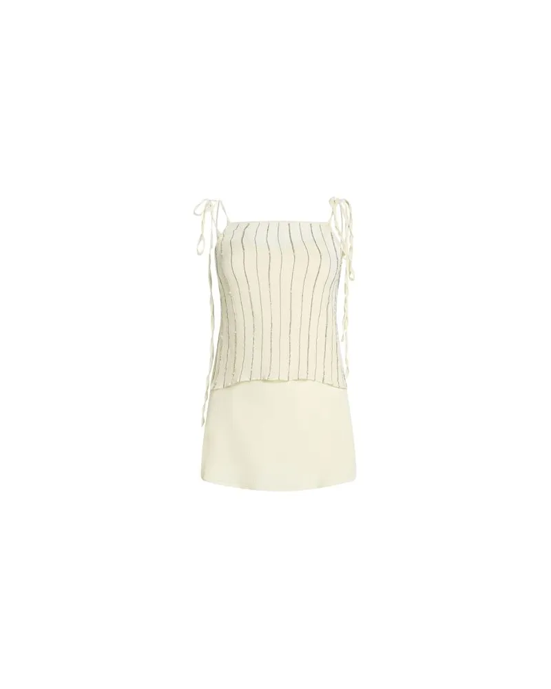 ALYSI TOPS - Topsauf YOOX.COM Elfenbein