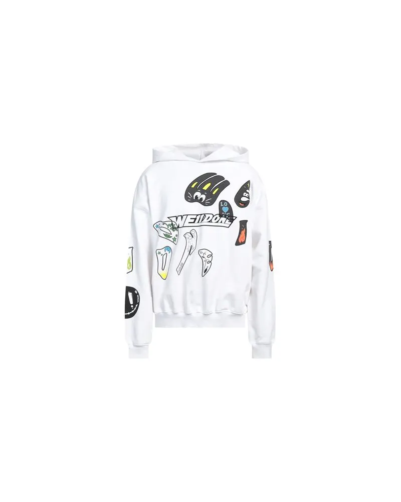 WE 11 DONE TOPS - Sweatshirtsauf YOOX.COM Weiß