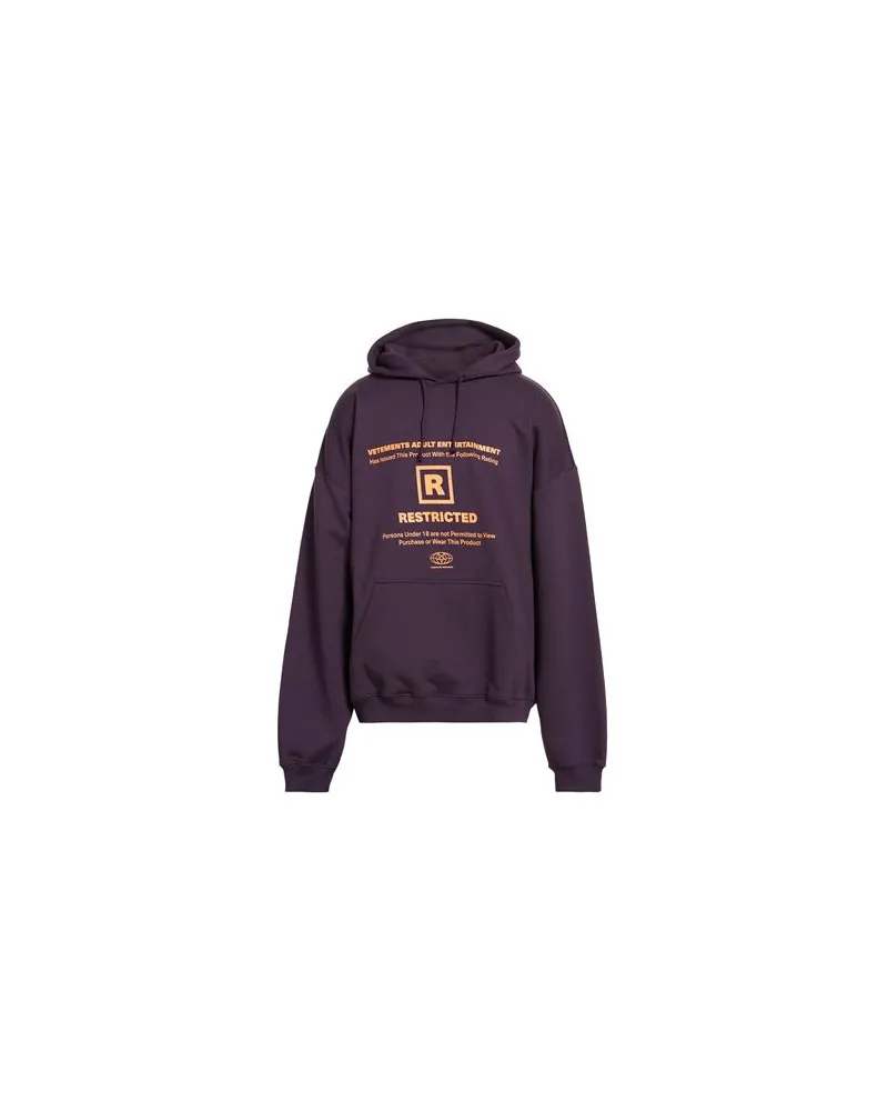VETEMENTS TOPS - Sweatshirtsauf YOOX.COM Pflaume