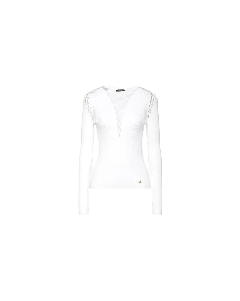 Balmain STRICKWAREN - Pulloverauf YOOX.COM Weiß