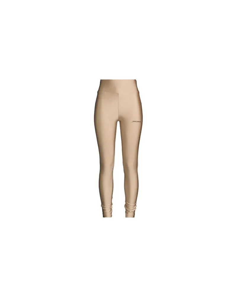 HINNOMINATE HOSEN & RÖCKE - Leggingsauf YOOX.COM Beige