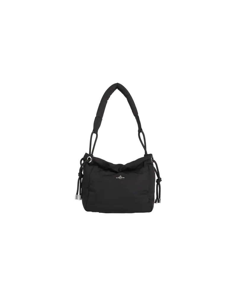 Vivienne Westwood HILARY SMALL BUCKET BAG - TASCHEN - Handtaschenauf YOOX.COM Schwarz