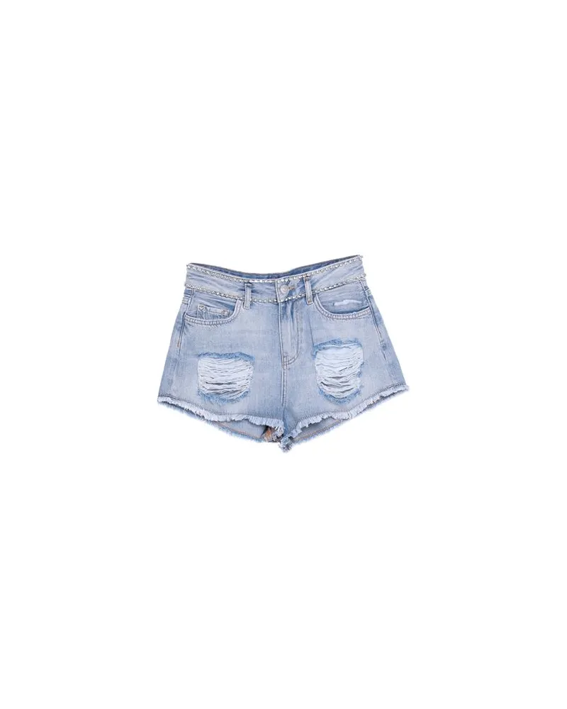 My Twin Twinset HOSEN & RÖCKE - Jeansshortsauf YOOX.COM Blau