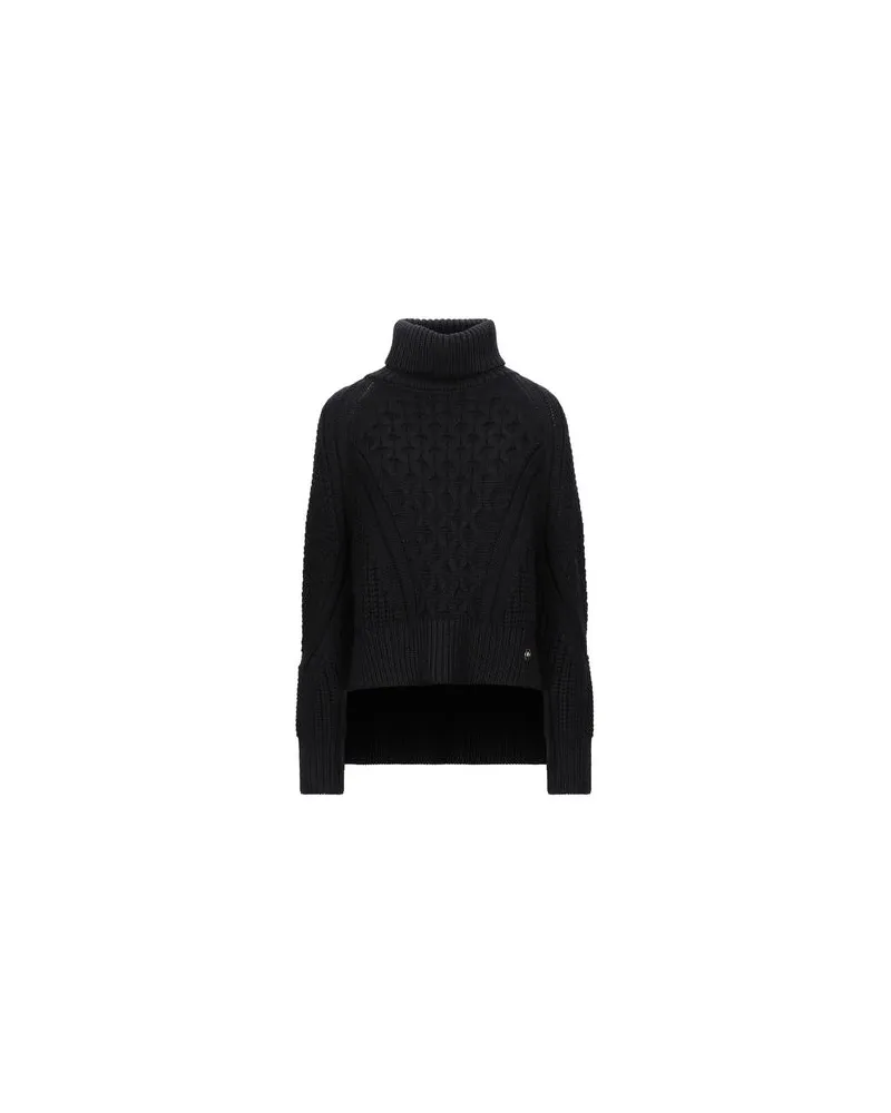 Elisabetta Franchi STRICKWAREN - Rollkragenpulloverauf YOOX.COM Schwarz