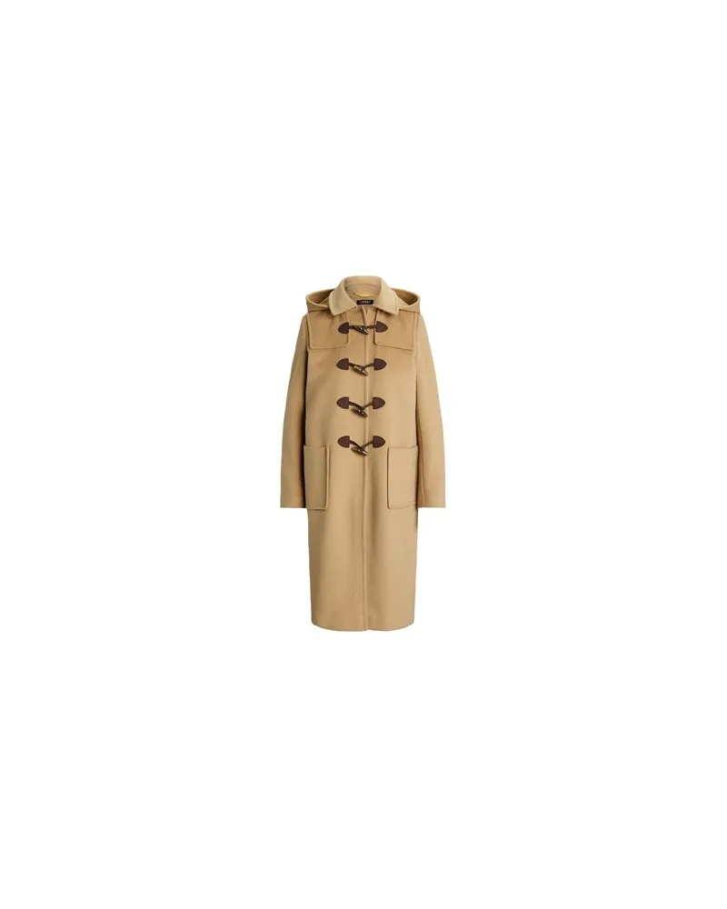 Ralph Lauren WOOL-BLEND DUFFEL COAT  - JACKEN & MÄNTEL - Mäntelauf YOOX.COM Sand