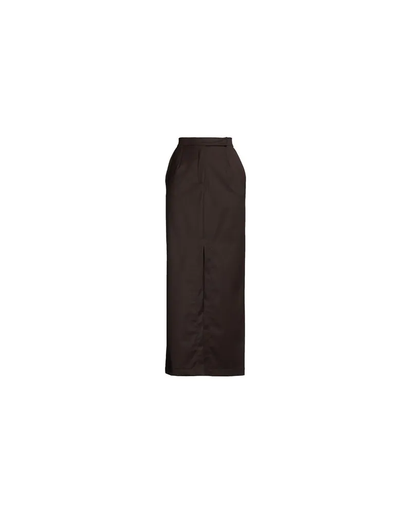 Caractère HOSEN & RÖCKE - Maxi-Röckeauf YOOX.COM Braun