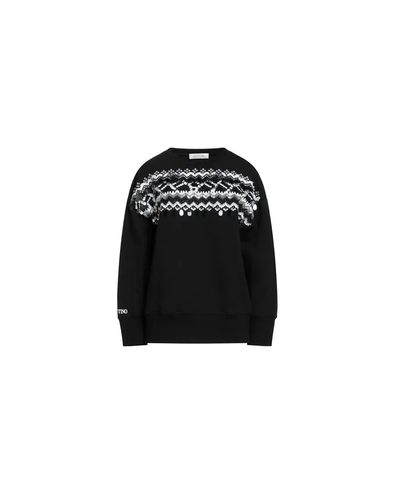 Valentino Garavani TOPS - Sweatshirtsauf YOOX.COM Schwarz