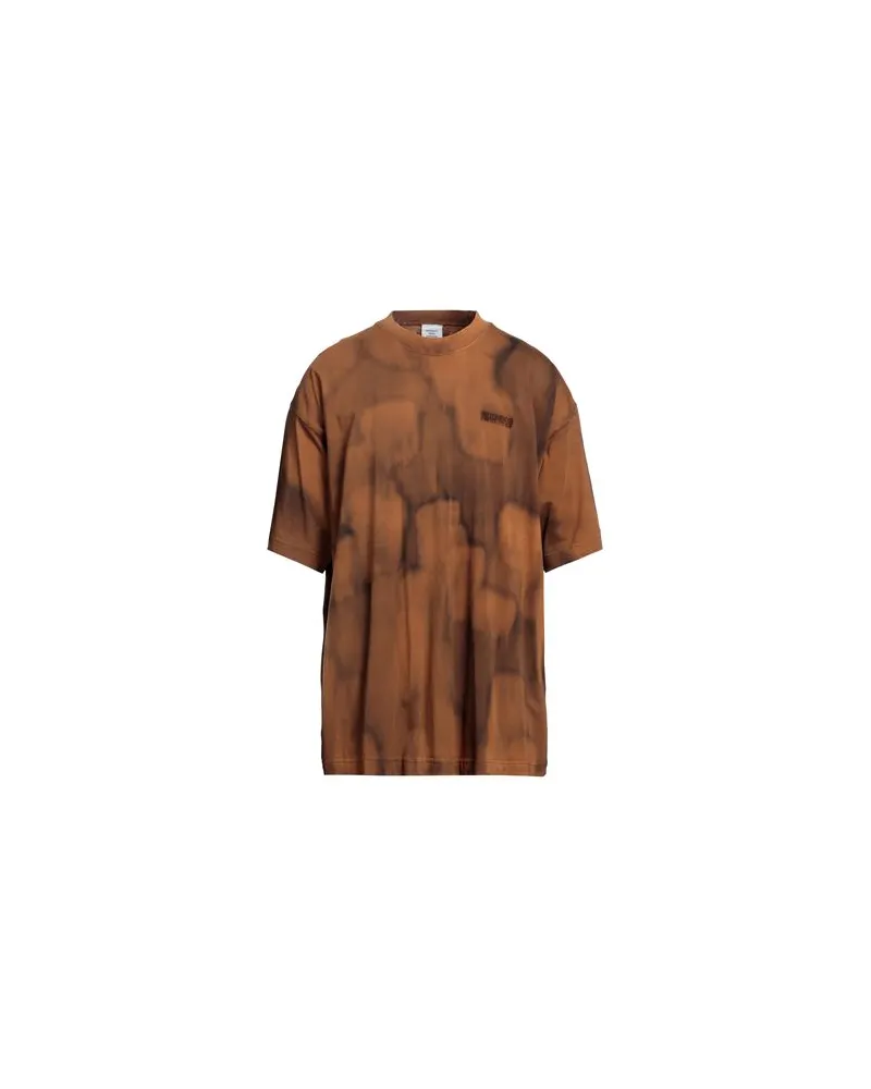 VETEMENTS TOPS - T-shirtsauf YOOX.COM Braun