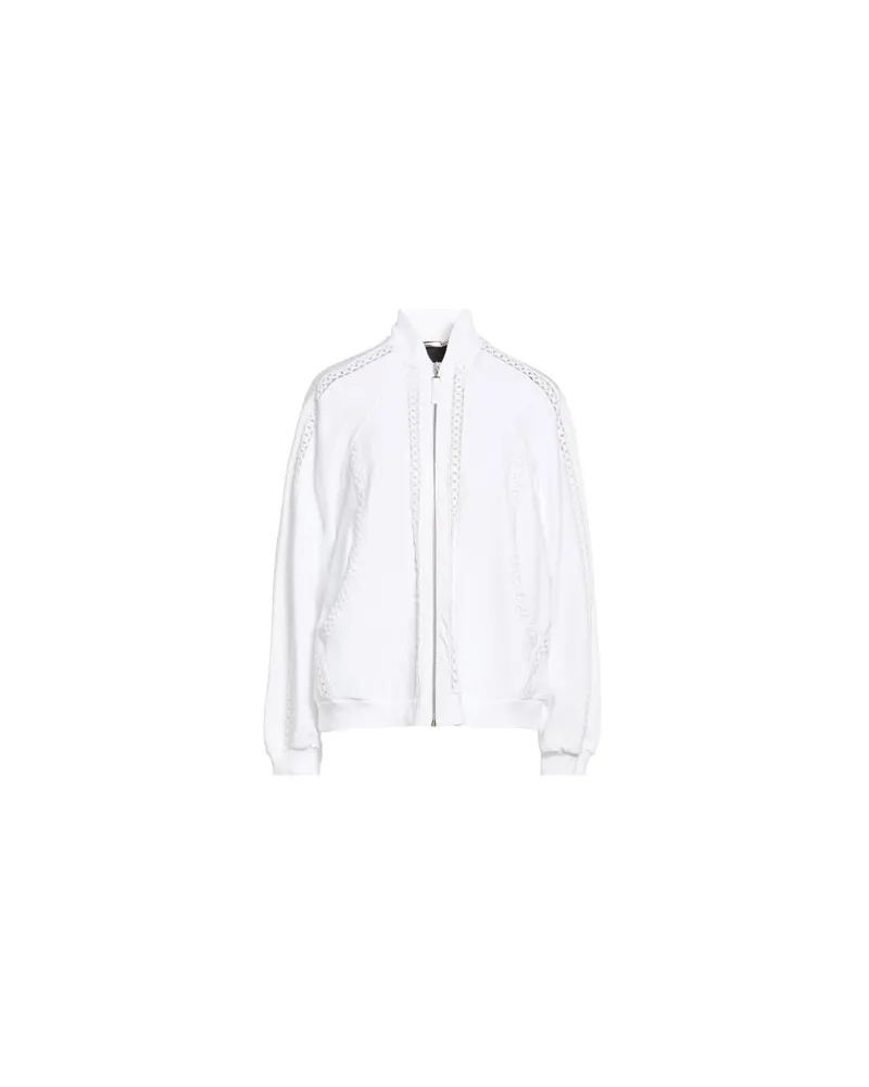 Alberta Ferretti TOPS - Sweatshirtsauf YOOX.COM Weiß