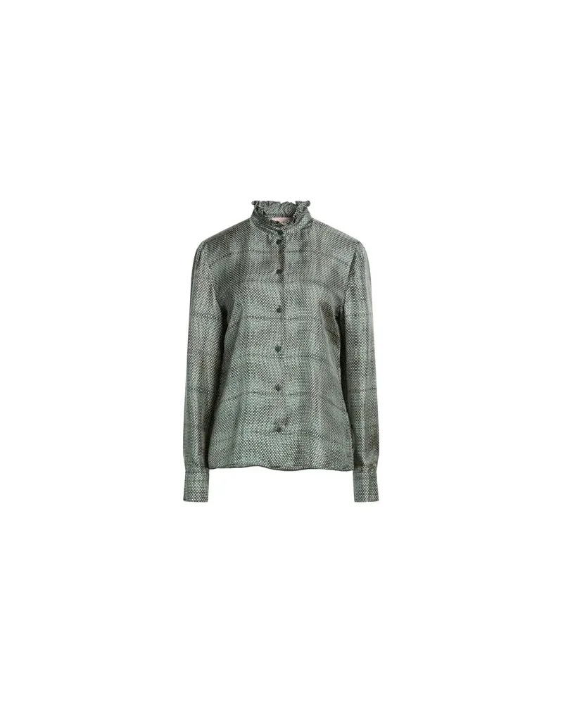 Kristina Ti TOPS - Hemdenauf YOOX.COM Dunkelgrün