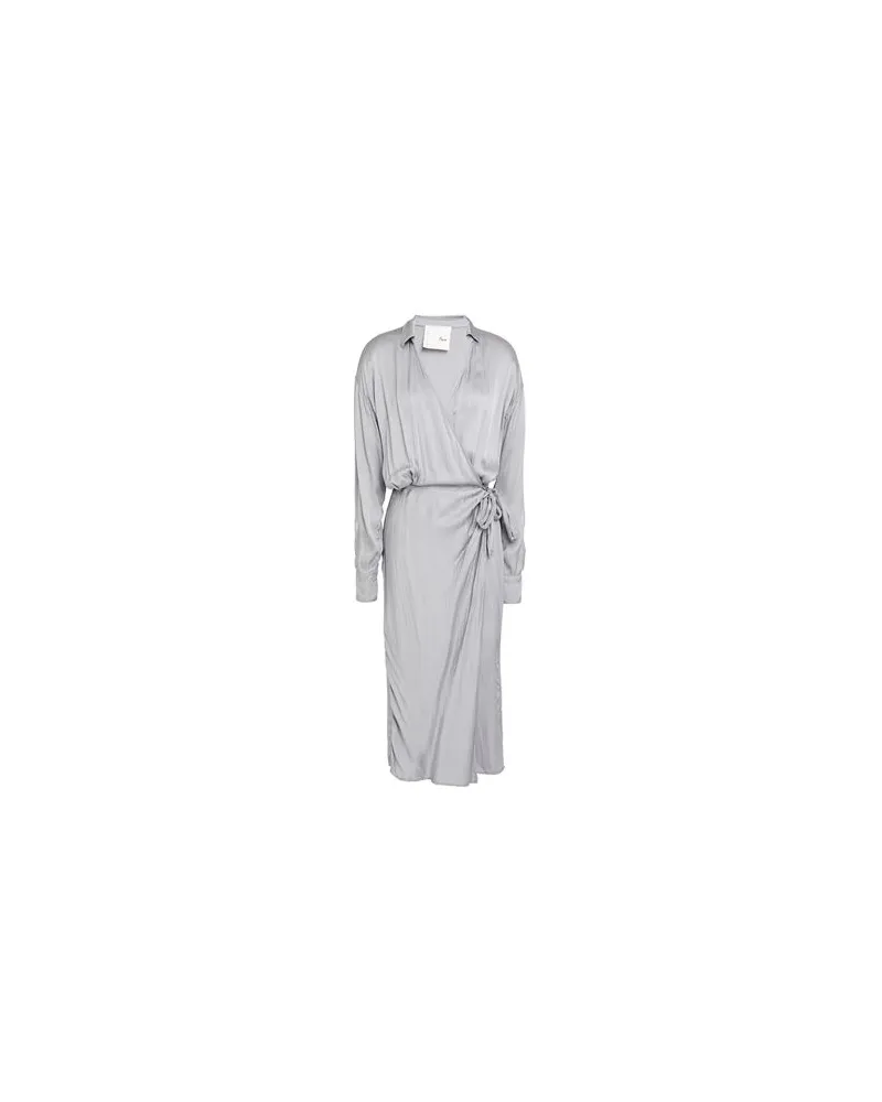 8PM CONSCIOUS - KLEIDER - Midi-Kleiderauf YOOX.COM Grau