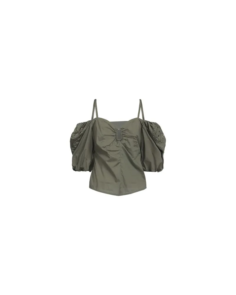Pinko TOPS - Topsauf YOOX.COM Militärgrün