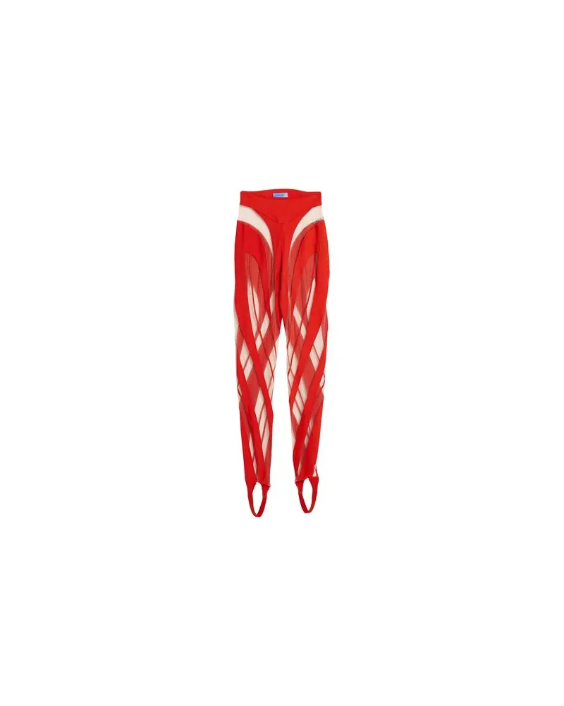 Thierry Mugler HOSEN & RÖCKE - Leggingsauf YOOX.COM Rot