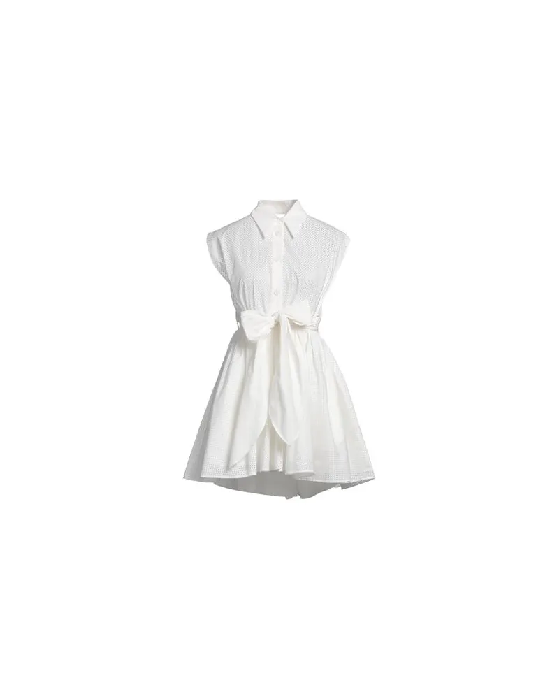 Philosophy Di Lorenzo Serafini KLEIDER - Mini-Kleiderauf YOOX.COM Weiß