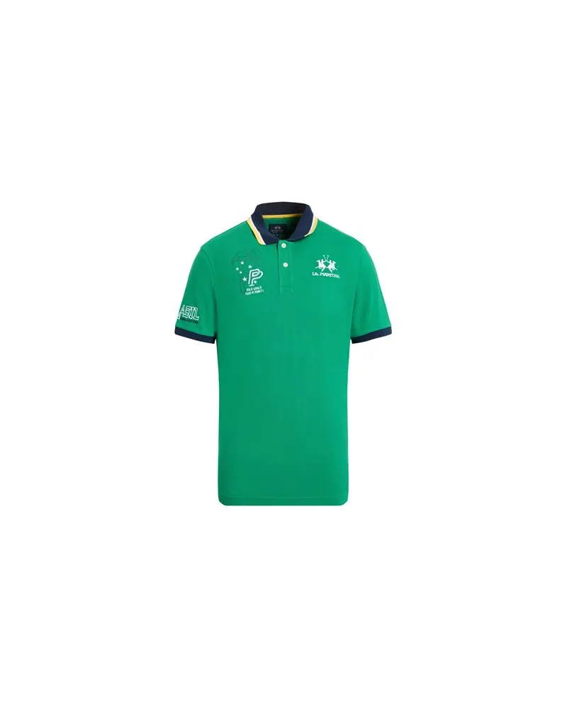 La Martina TOPS - Poloshirtsauf YOOX.COM Grün