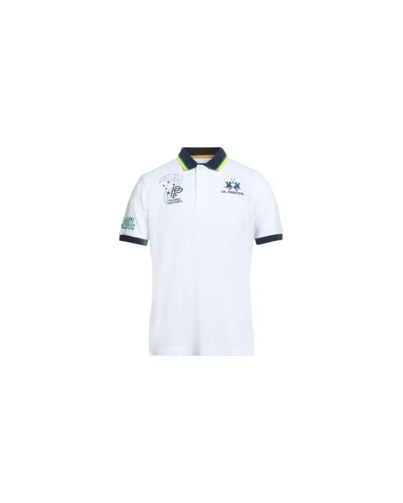 La Martina TOPS - Poloshirtsauf YOOX.COM Weiß