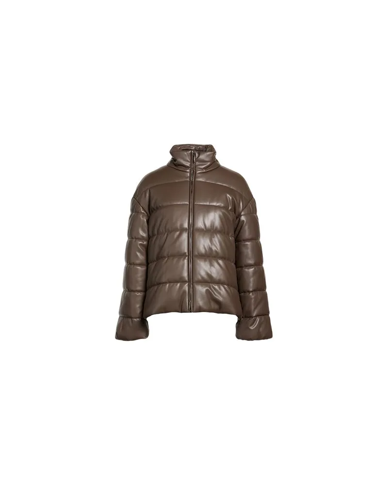 Max Mara JACKEN & MÄNTEL - Pufferjacken & Daunenjackenauf YOOX.COM Schokobraun
