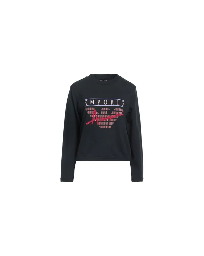Emporio Armani TOPS - Sweatshirtsauf YOOX.COM Schwarz