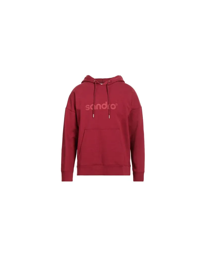 Sandro TOPS - Sweatshirtsauf YOOX.COM Bordeaux