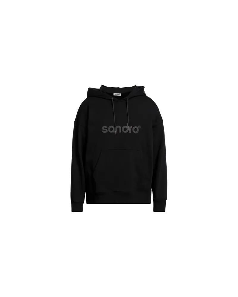 Sandro TOPS - Sweatshirtsauf YOOX.COM Schwarz