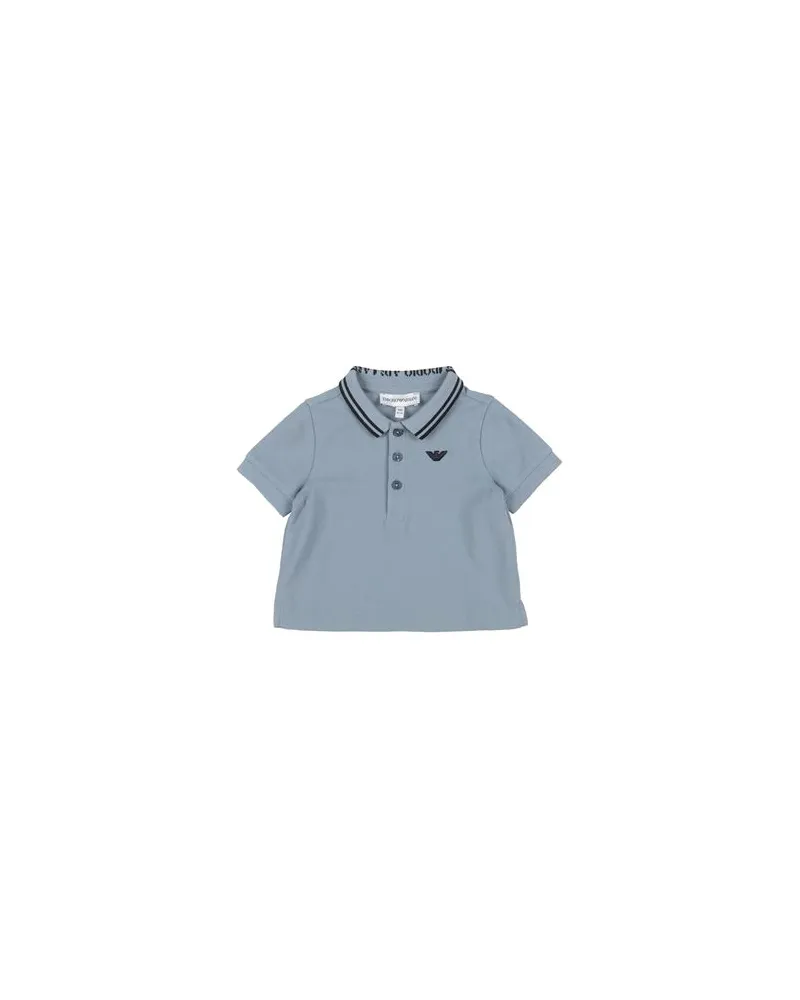 Emporio Armani TOPS - Poloshirtsauf YOOX.COM Hellblau