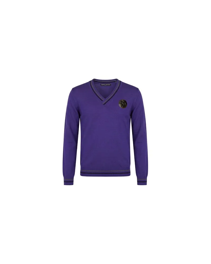 Frankie Morello STRICKWAREN - Pulloverauf YOOX.COM Violett