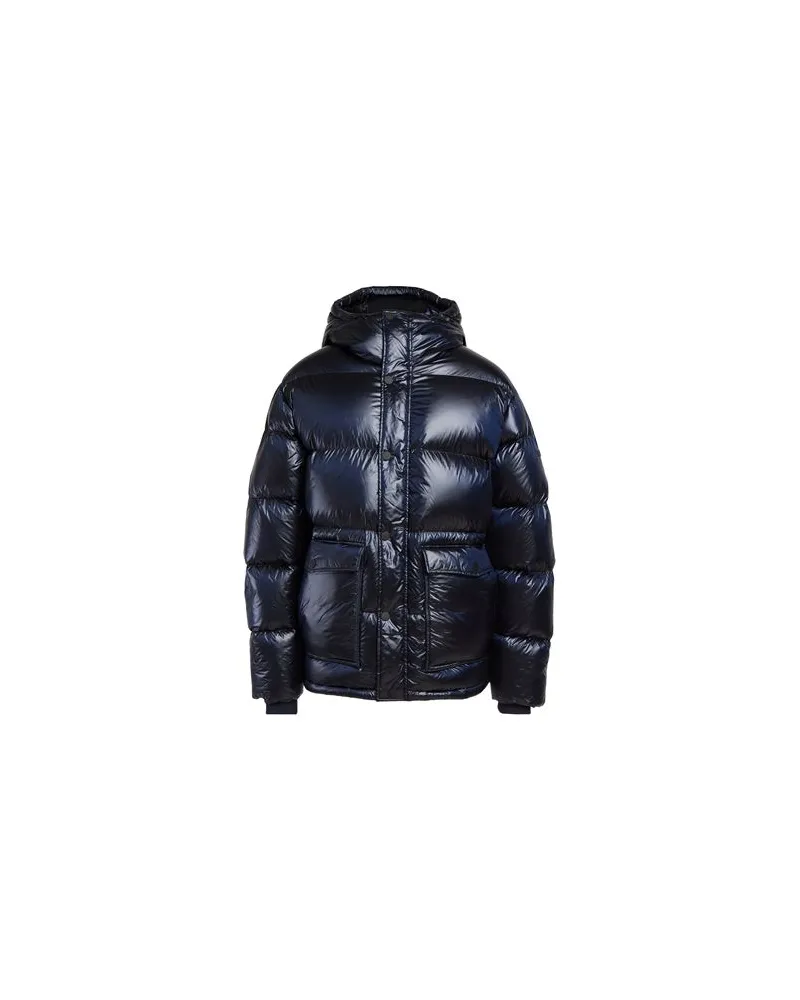 EA7 JACKEN & MÄNTEL - Pufferjacken & Daunenjackenauf YOOX.COM Nachtblau