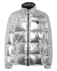 Philipp Plein Pufferjacke & Daunenjacke Silber