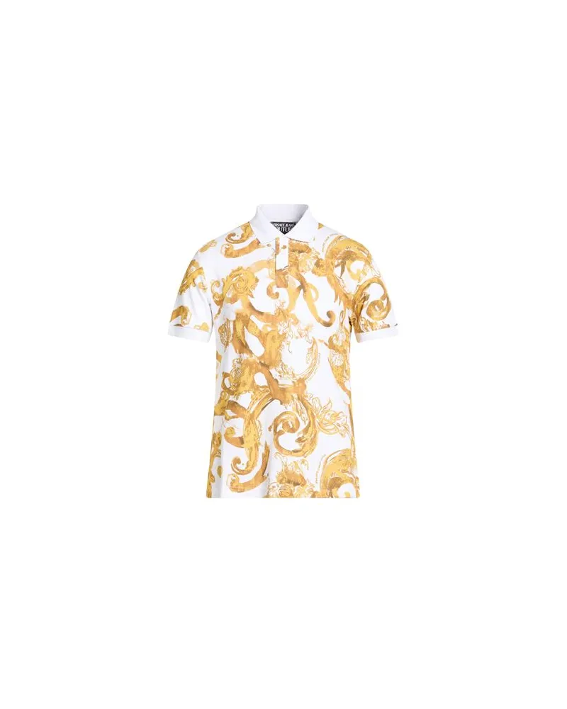 Versace Jeans TOPS - Poloshirtsauf YOOX.COM Weiß