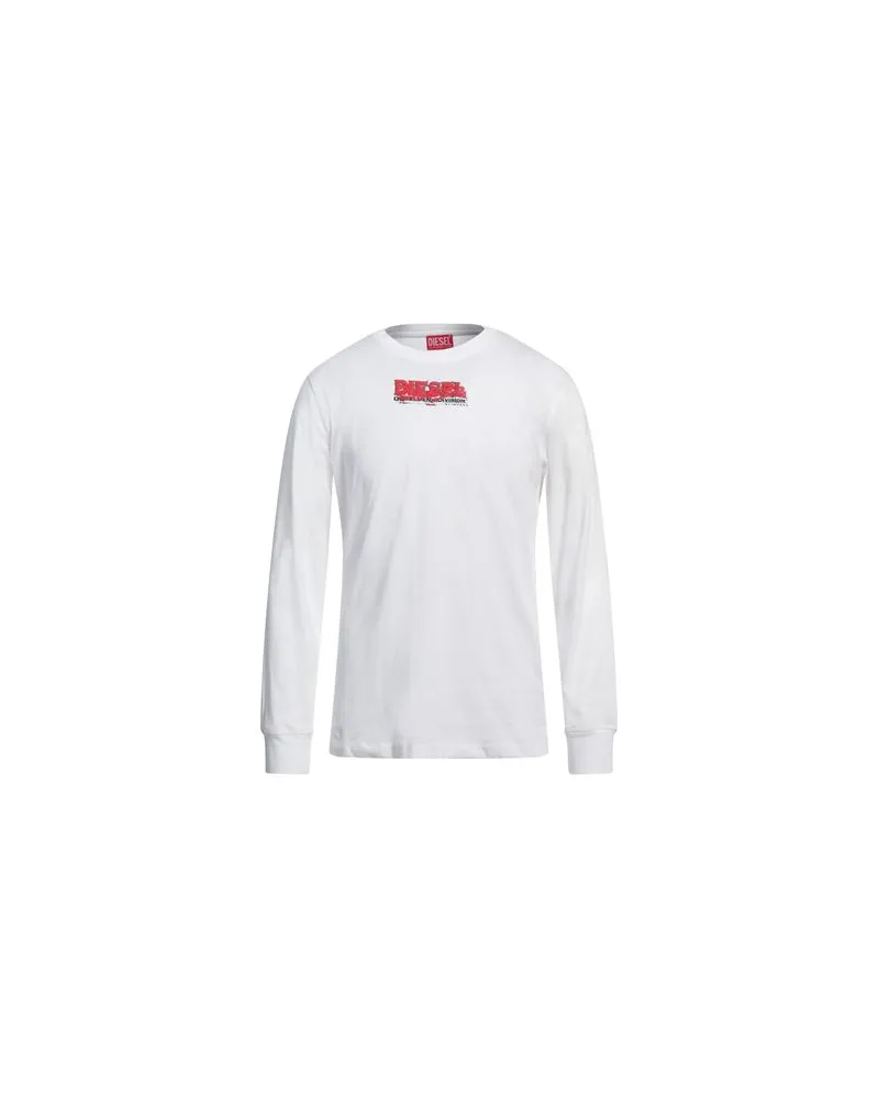 Diesel TOPS - T-shirtsauf YOOX.COM Weiß
