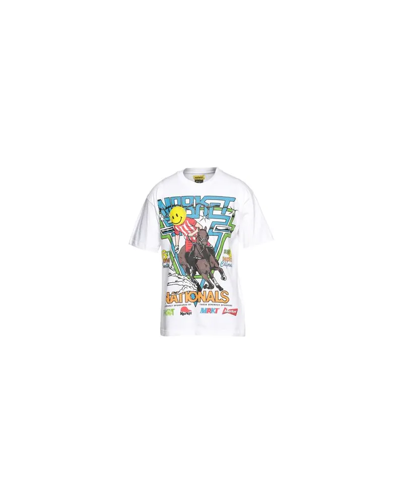 Market SMILEY POLO HORSERACE T-SHIRT - TOPS - T-shirtsauf YOOX.COM Weiß