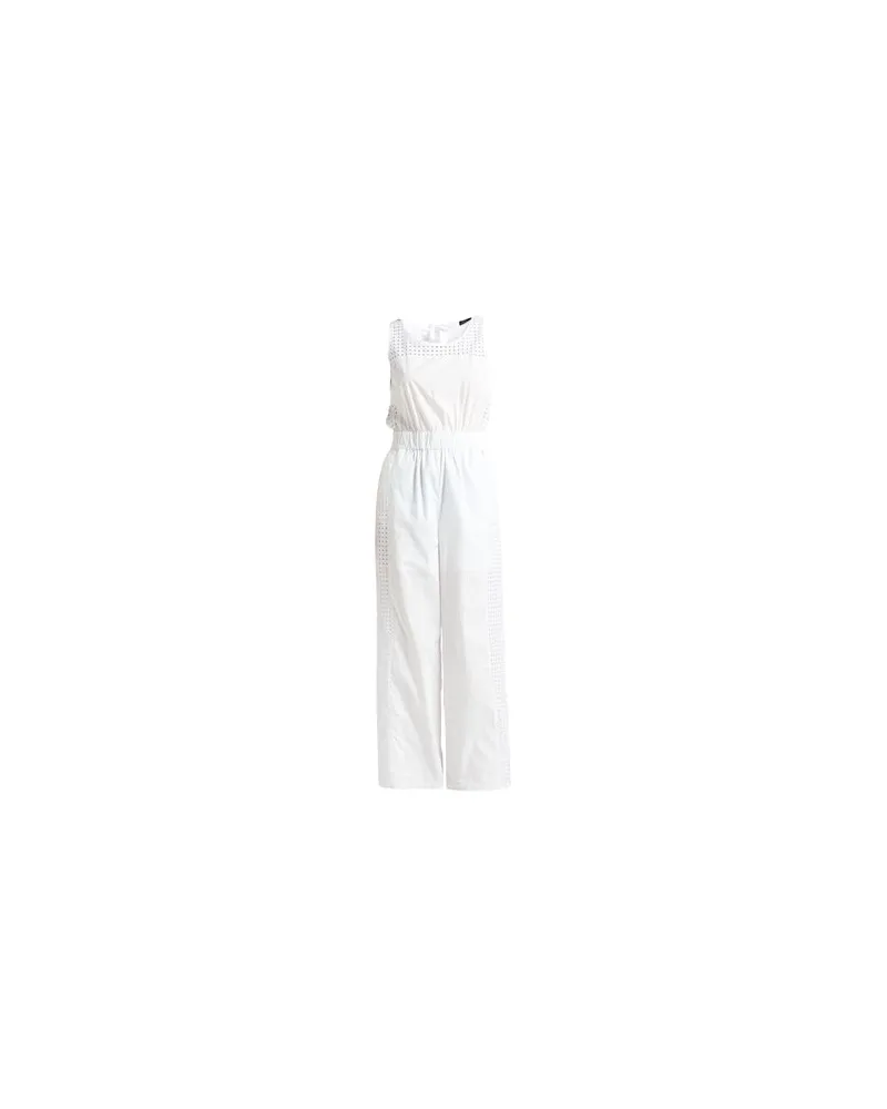 Actitude by Twinset OVERALLS - Jumpsuitsauf YOOX.COM Weiß