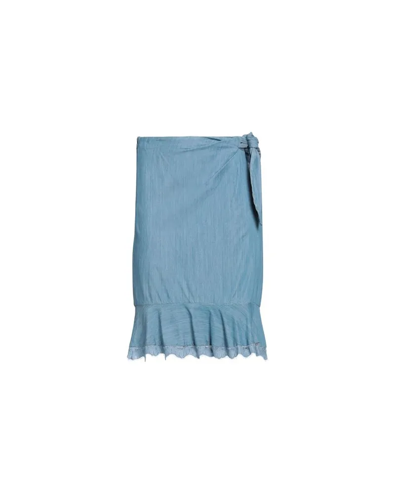 Diane von Furstenberg HOSEN & RÖCKE - Jeansröckeauf YOOX.COM Blau