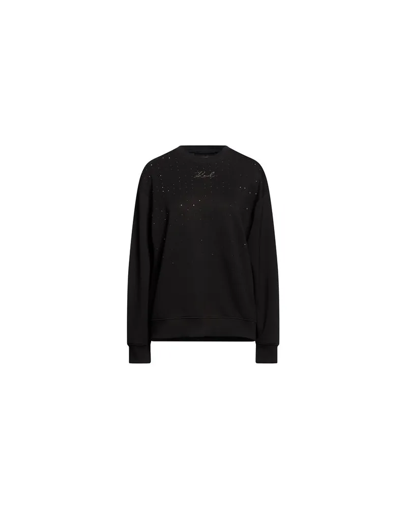 Karl Lagerfeld TOPS - Sweatshirtsauf YOOX.COM Schwarz