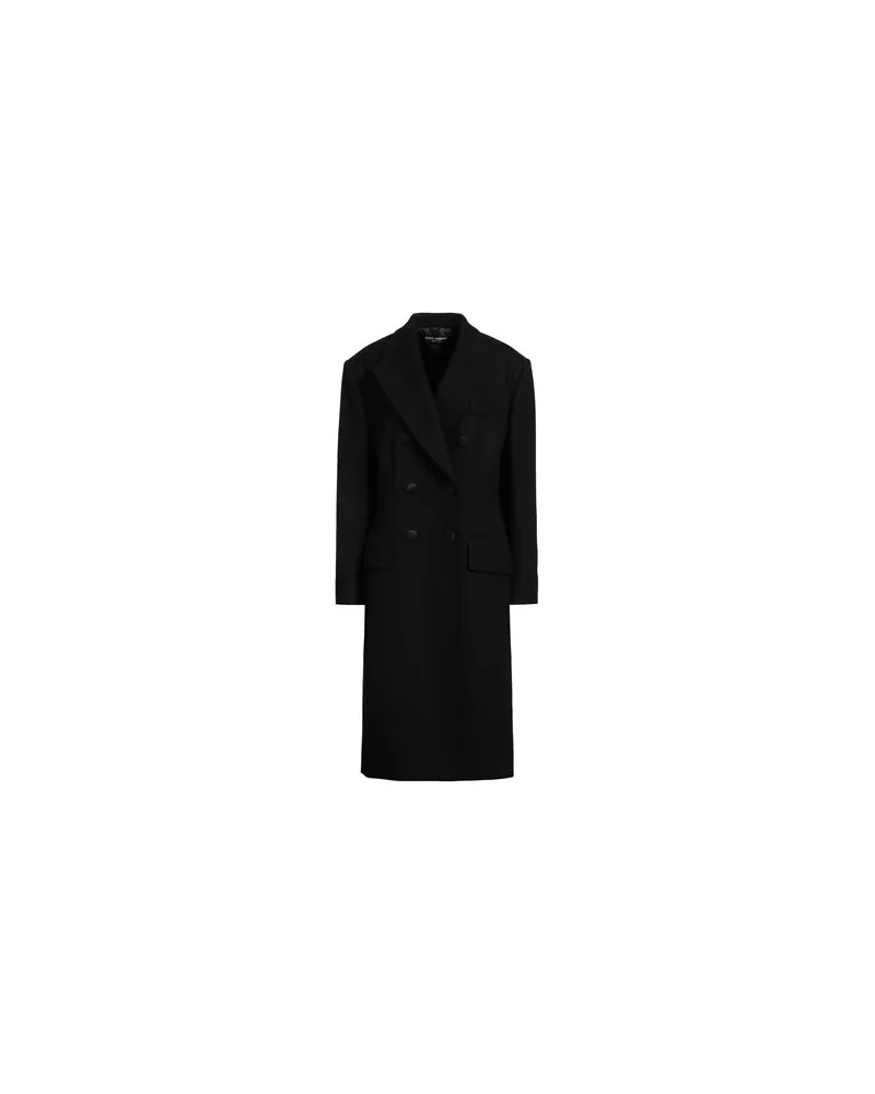 Dolce & Gabbana JACKEN & MÄNTEL - Mäntelauf YOOX.COM Schwarz