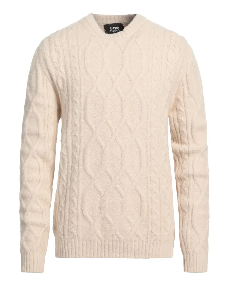 Alpha Studio Pullover Beige